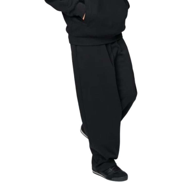 

UNIQLO Вязаные спортивные штаны унисекс черный