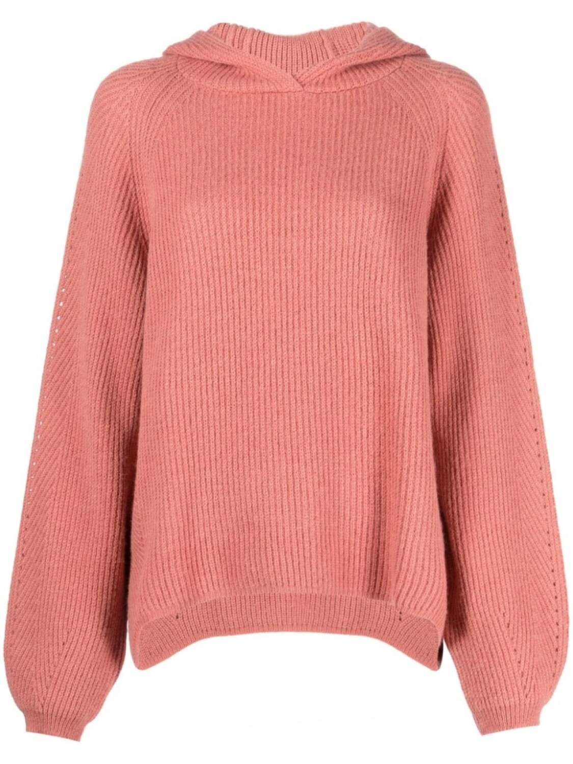 

TWINSET худи с объемными рукавами, розовый