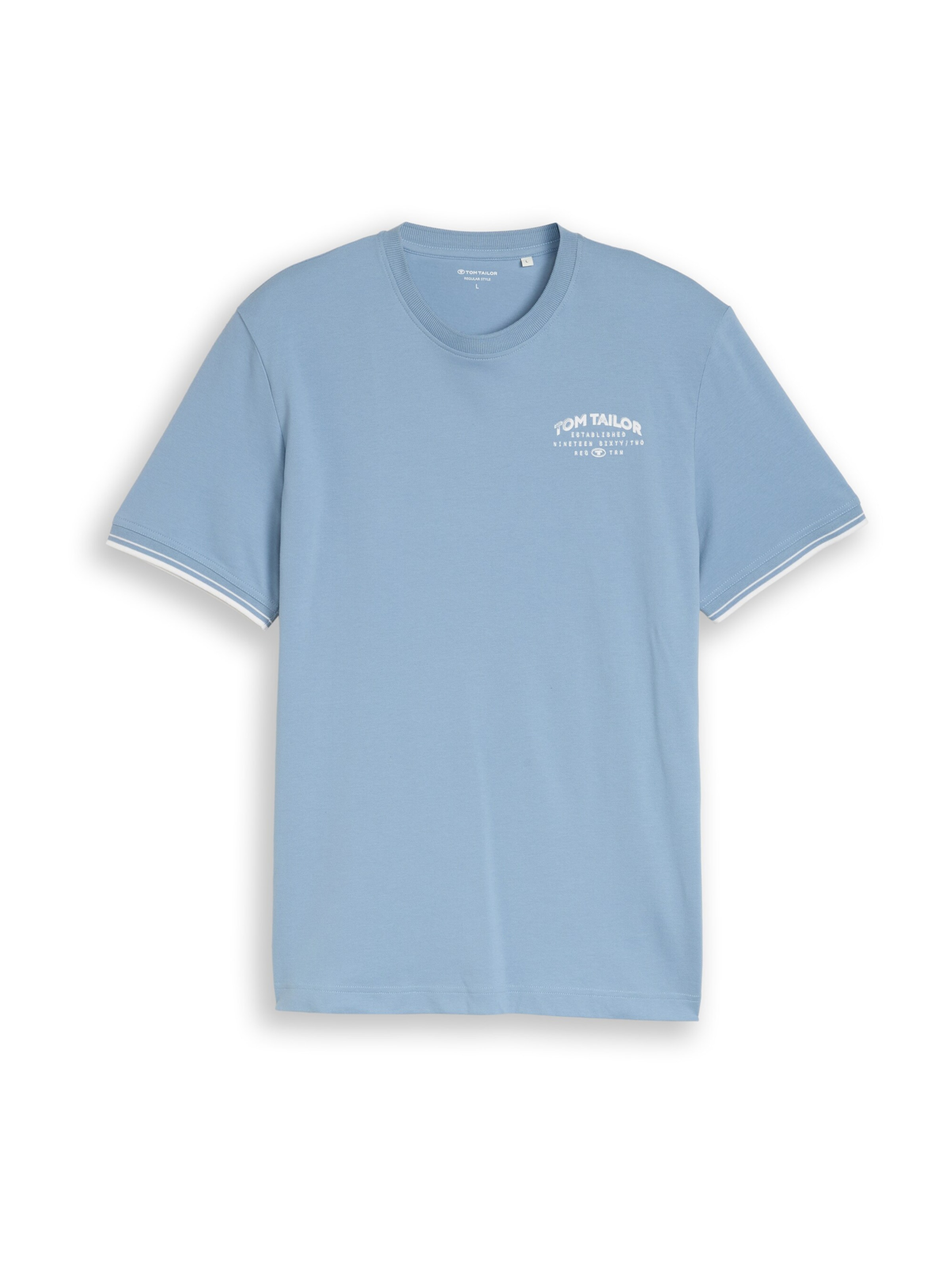

TOM TAILOR Футболка в светло-голубом цвете