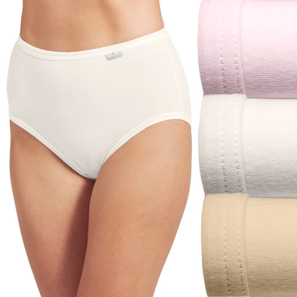 

Женский комплект трусов Jockey Elance, комплект из 3 трусов 1484, цвет Pale Cosmetics