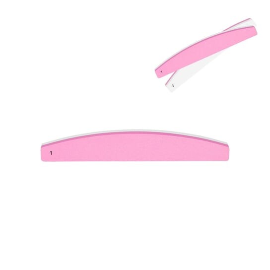 

Полировщик для ногтей, лодочка, розовый, 100/180 Tools For Beauty