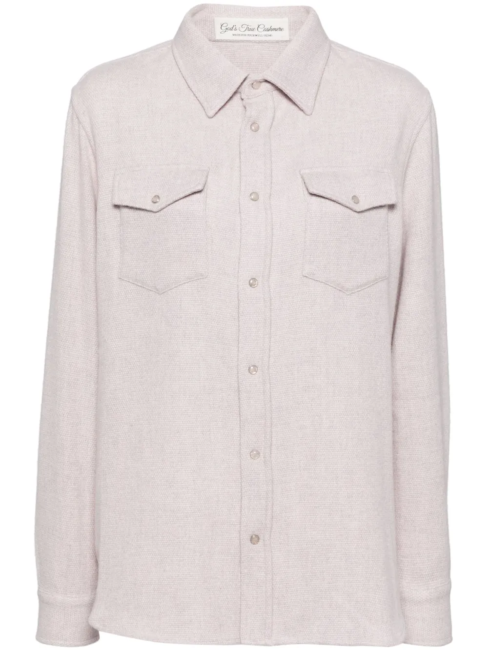 

Рубашка Melange GOD'S TRUE CASHMERE, розовый