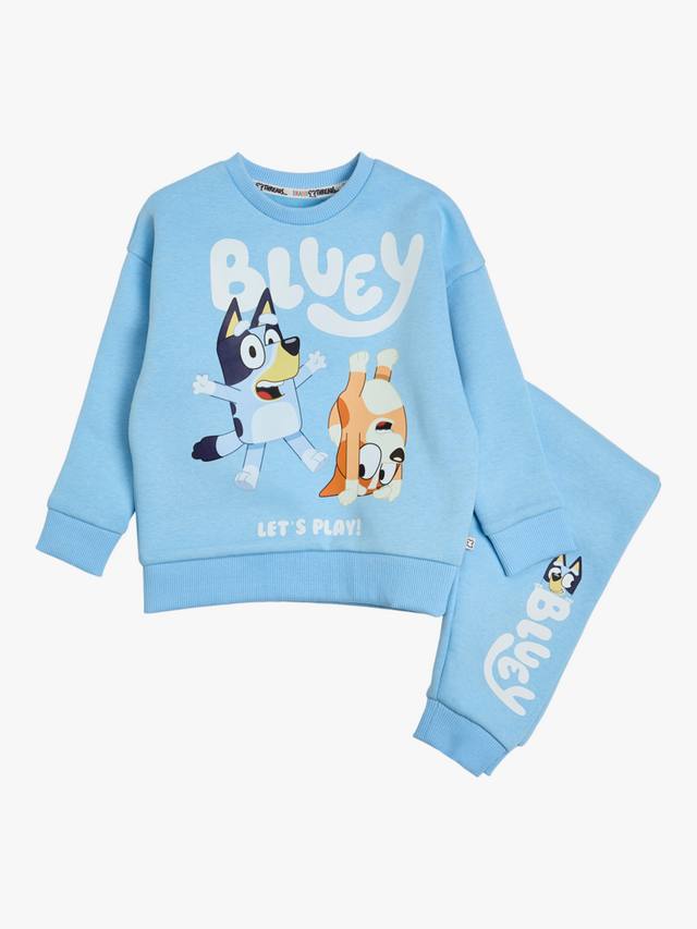 

Детский комплект Bluey: топ и джоггеры Brand Threads, Blue/Multi
