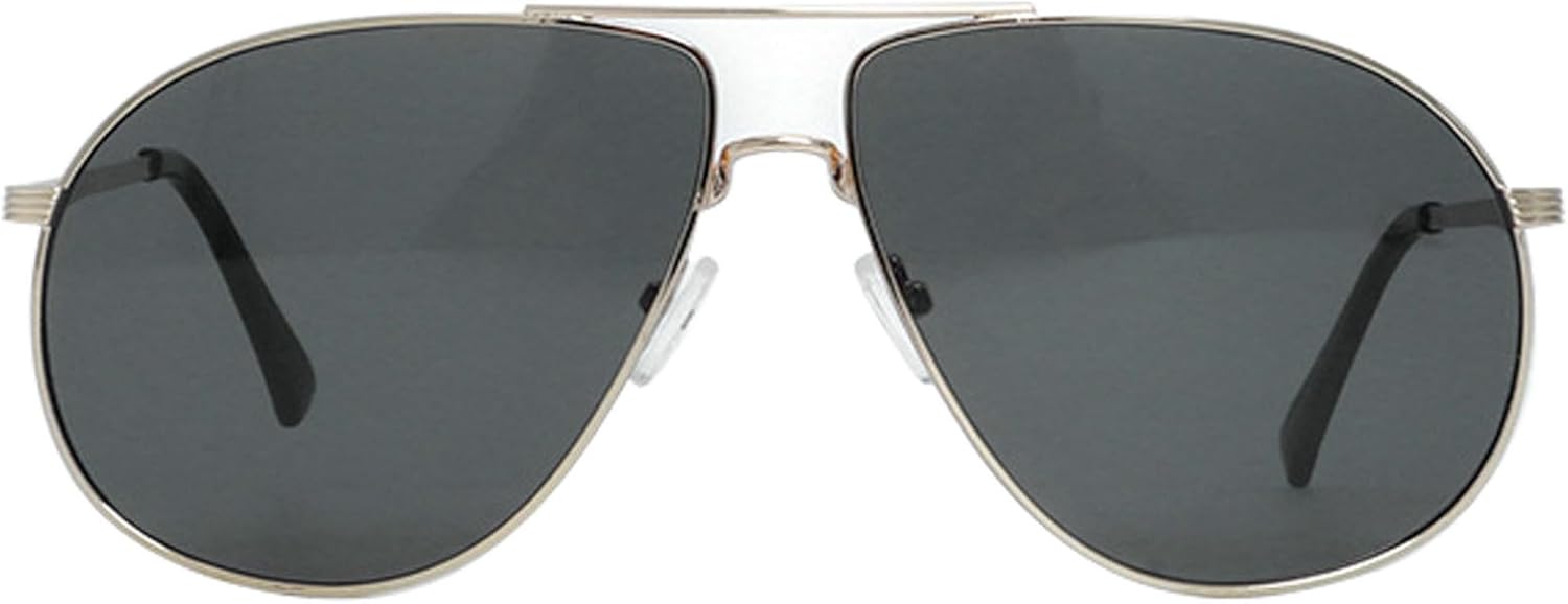 

Ретро-солнцезащитные очки-пилот большого размера для женщин и мужчин, винтажные, в стиле 70-х, с защитой от УФ-излучения, металлическая оправа, цвет шампанского mincl, Gold Black