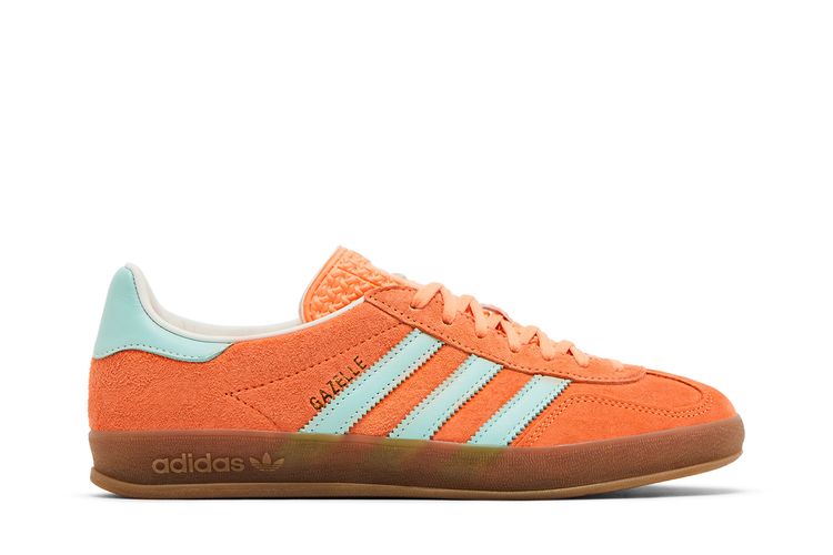 

Кроссовки Gazelle Indoor 'Orange Clear Mint', оранжевый