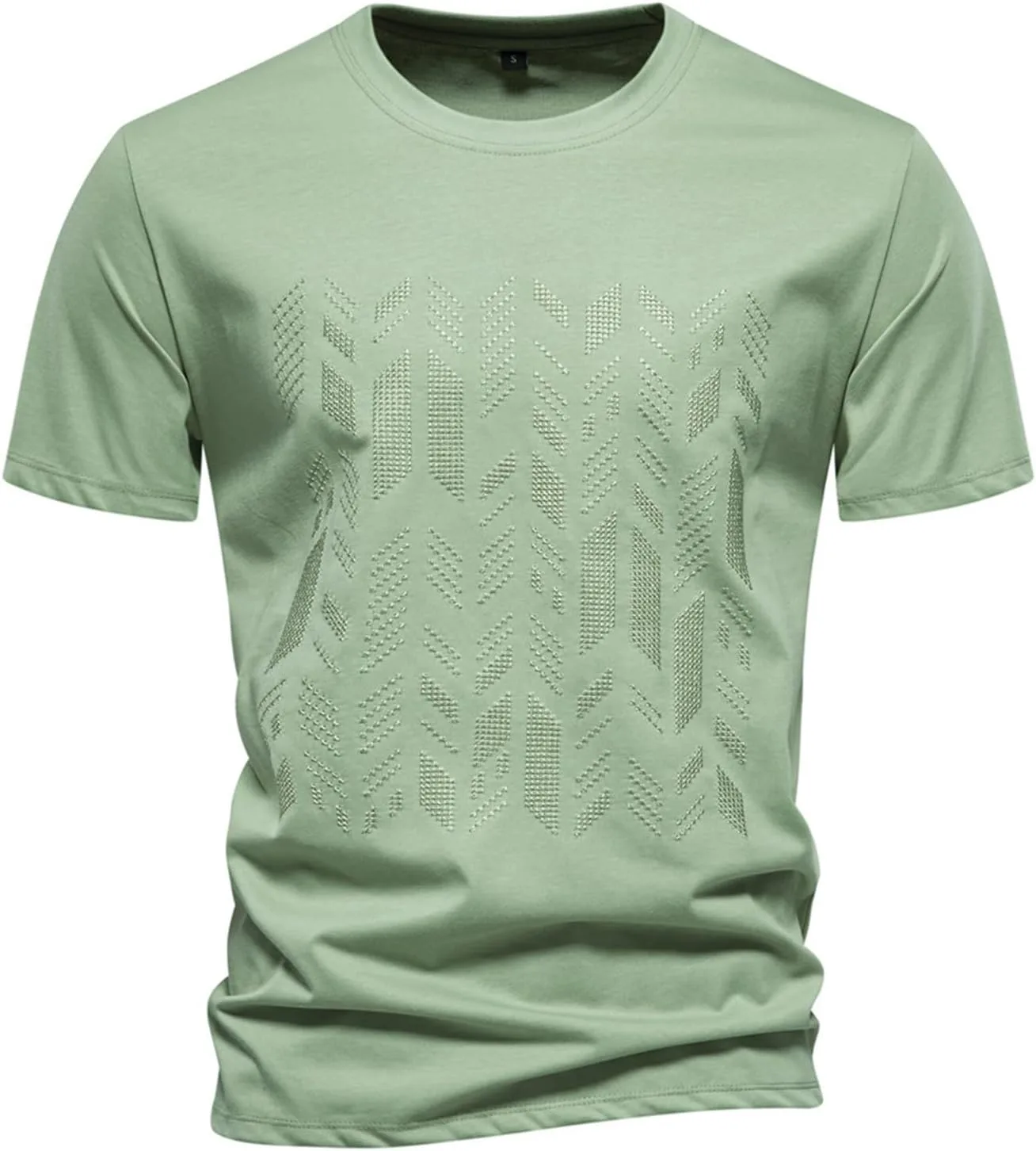 

Мужская футболка Slim Fit Crewneck для бега и тренировок QUNPIU