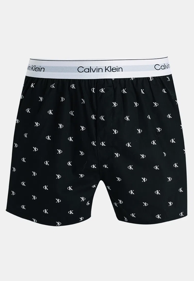 Трусы боксеры, 3 шт., слим, мужские Calvin Klein, мультиколор — фото 2