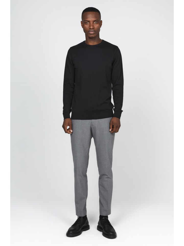 

Прямой трикотажный свитер MAJones черного цвета Matinique