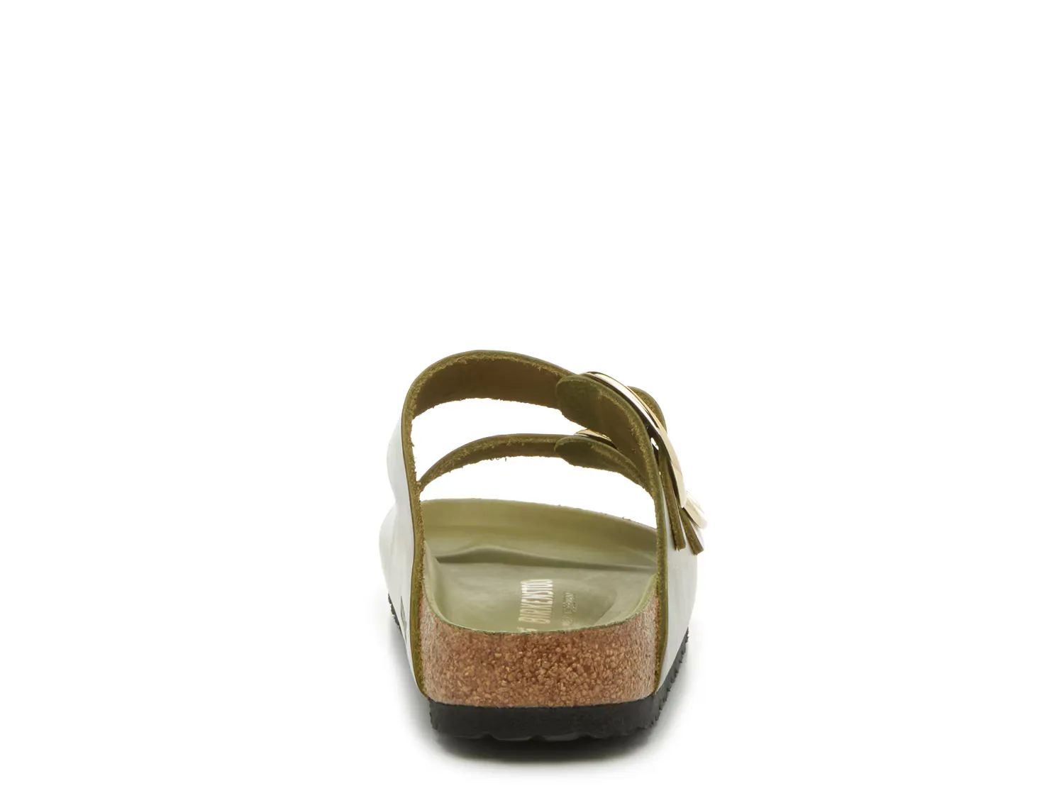 Сандалии Arizona Big Buckle Slide Sandal Birkenstock, темно-зеленый — фото 4