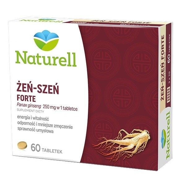 

Набор витаминов и минералов с женьшенем Naturell Żeń-Szeń Forte, 60 шт
