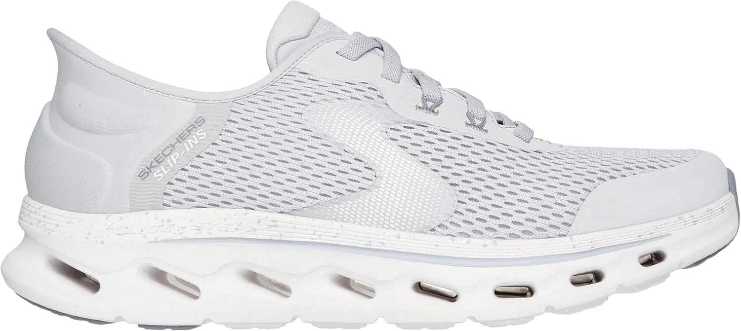 Кроссовки Skechers Go Walk Glide Step 2.0 Zander для мужчин, светло-серый — фото 4