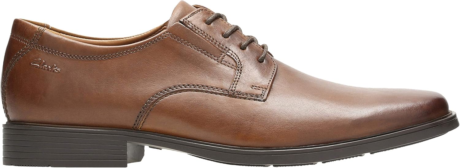 Мужские дерби-оксфорды Clarks, темно-коричневый — фото 2