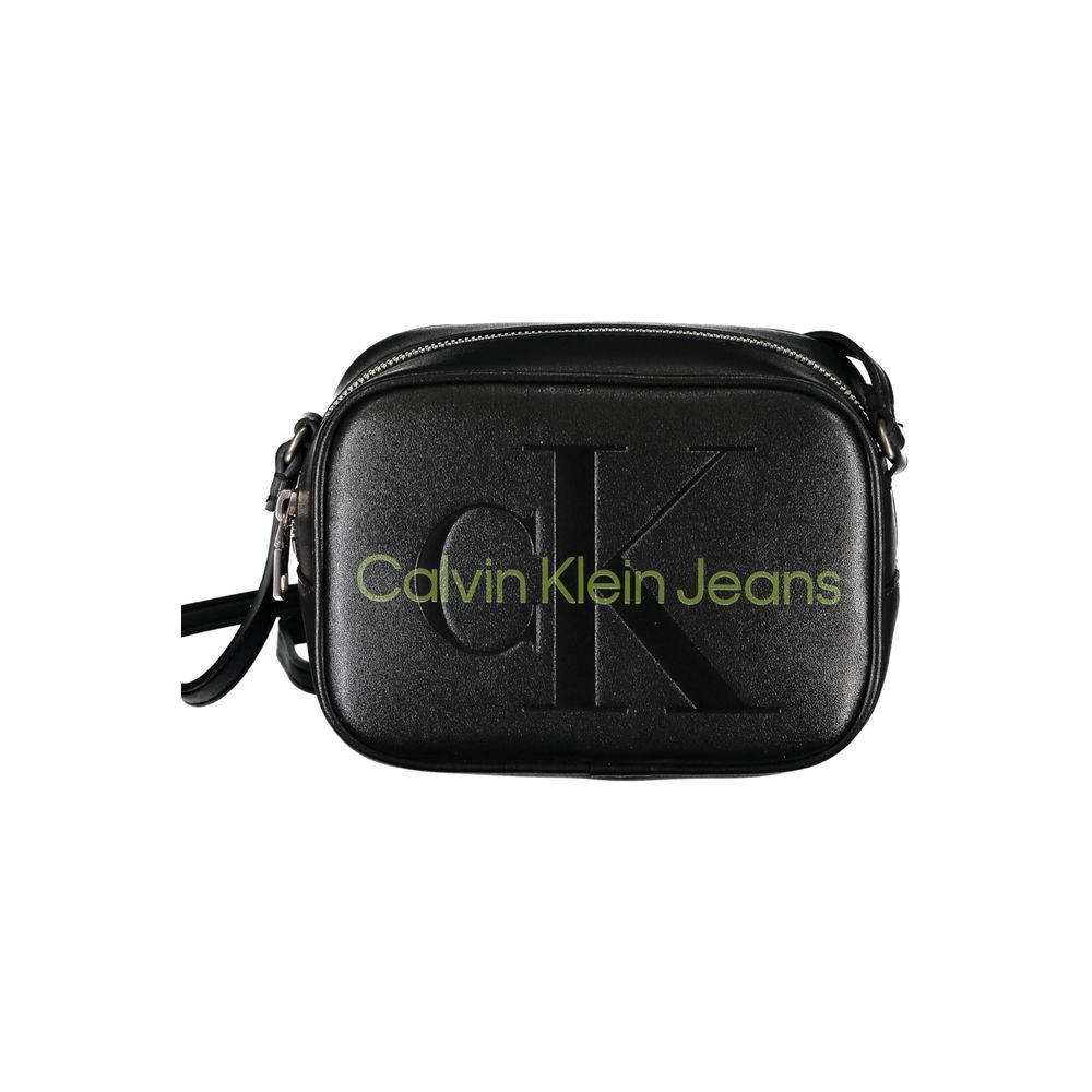 

Черная полиэтиленовая сумка Calvin Klein