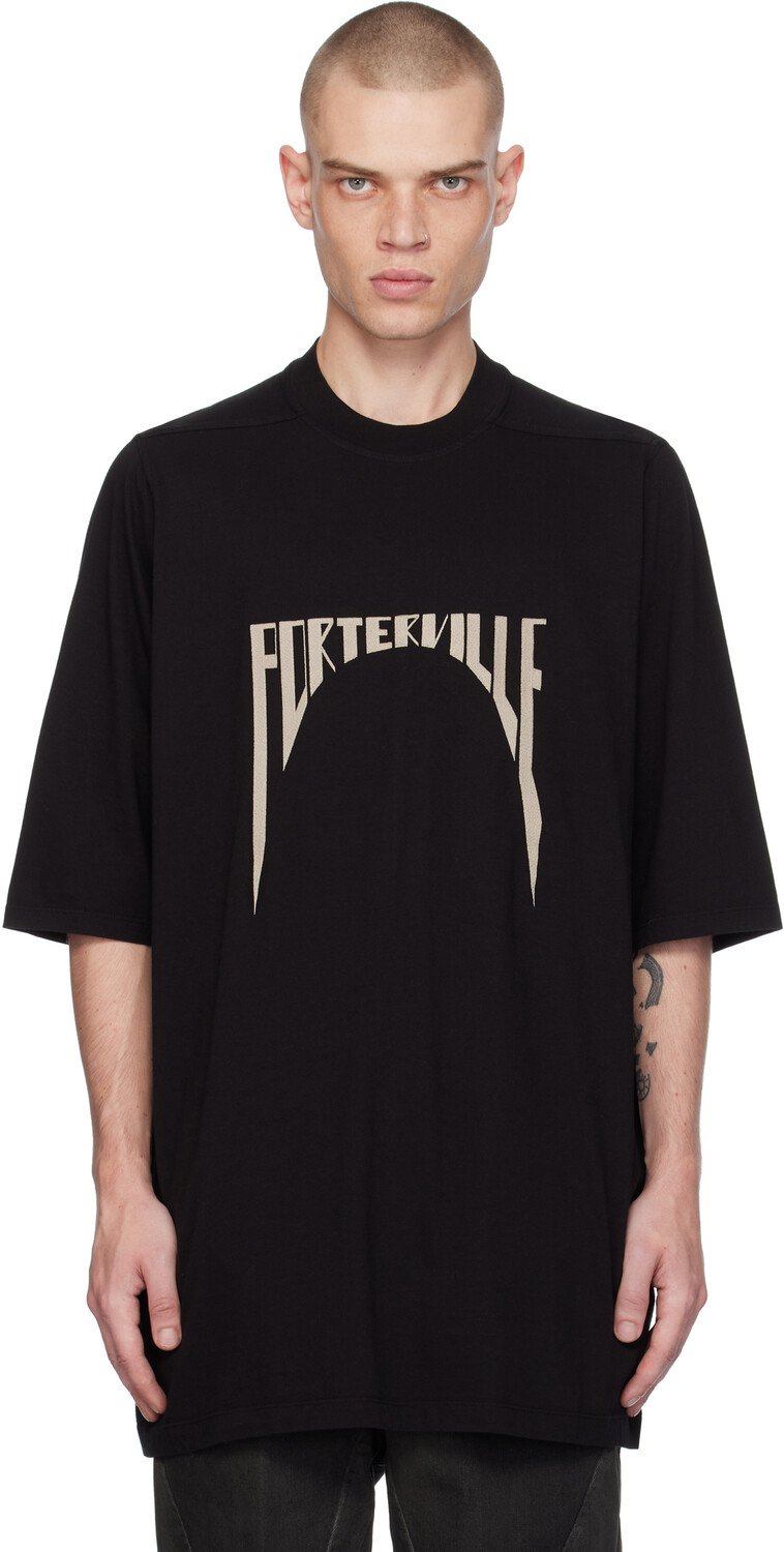 

Черная футболка Porterville Jumbo SS Rick Owens