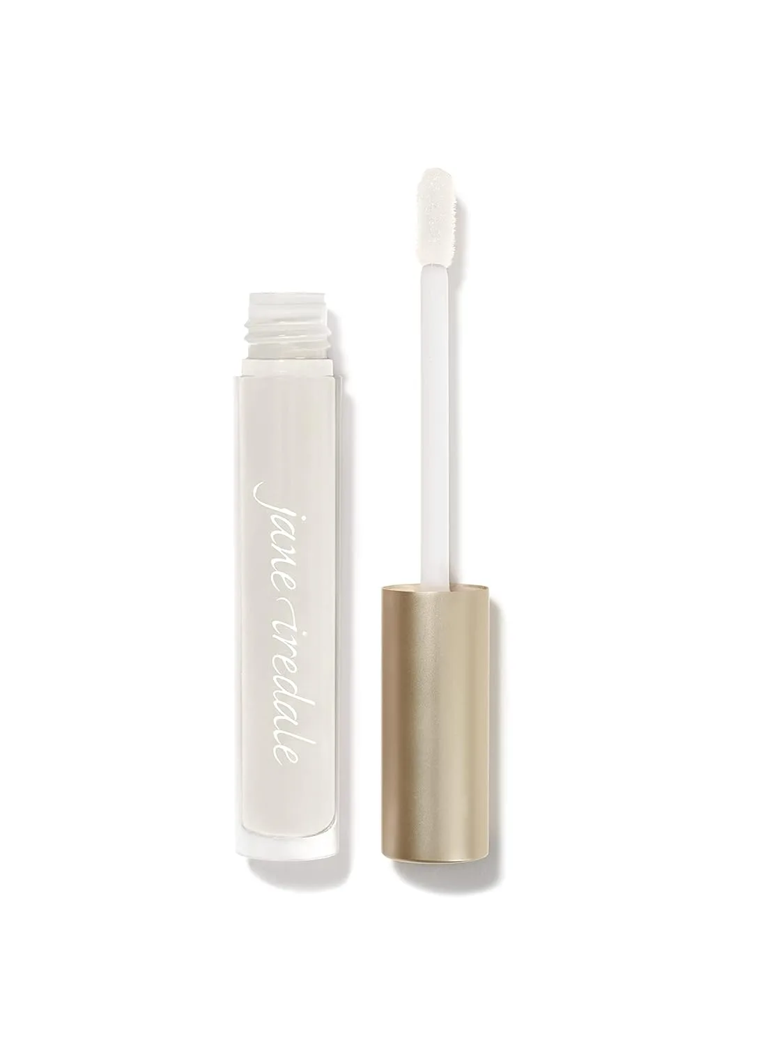 jane iredale HydroPure Hyaluronic Lip Gloss, увлажняющий блеск для губ с гиалуроновой кислотой, разглаживает и питает, нелипкий, с ароматом ванили, веганский и cruelty free, Sheer