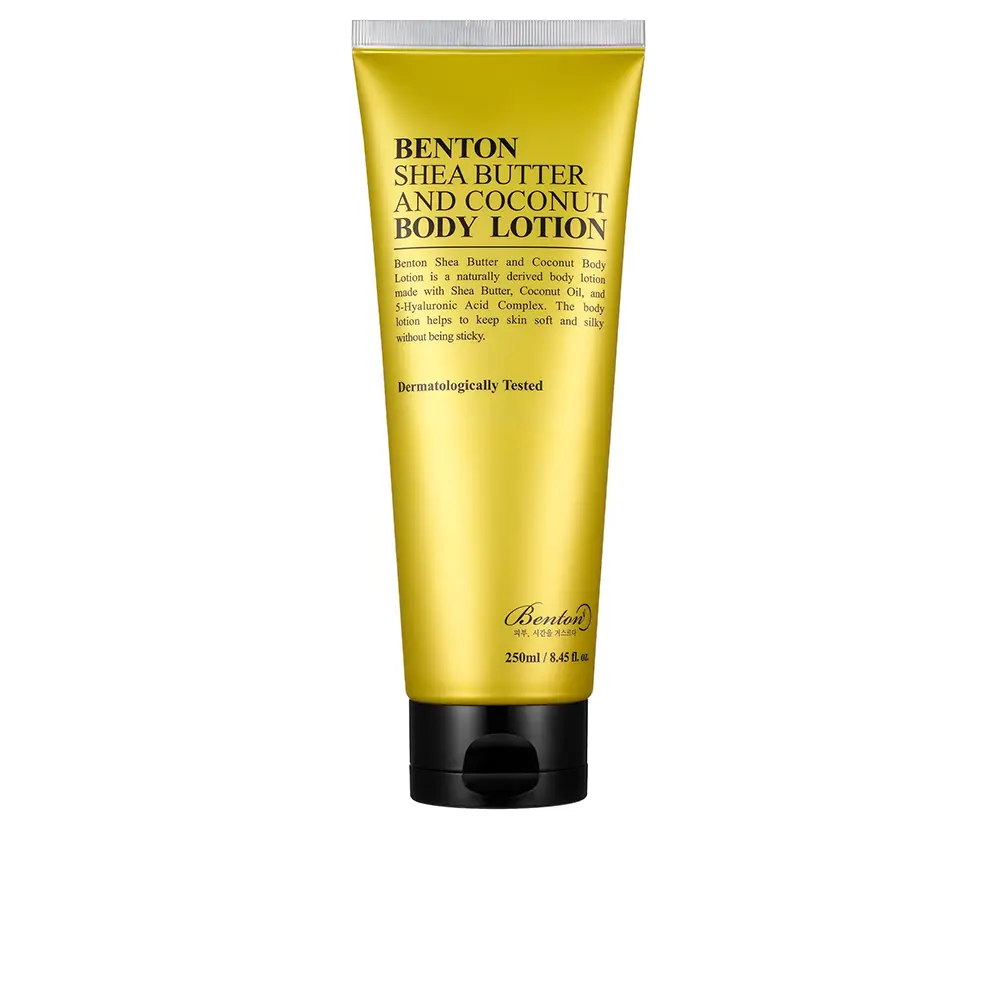 

Масло для тела Shea butter and coconut body lotion Benton, 250 мл.