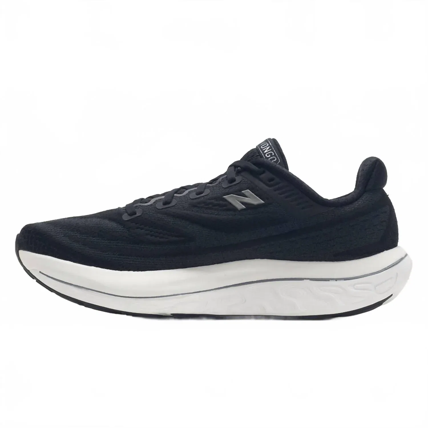 New Balance Мужские беговые кроссовки Fresh Foam X Vongo V6 в черно-белом цвете — фото 2