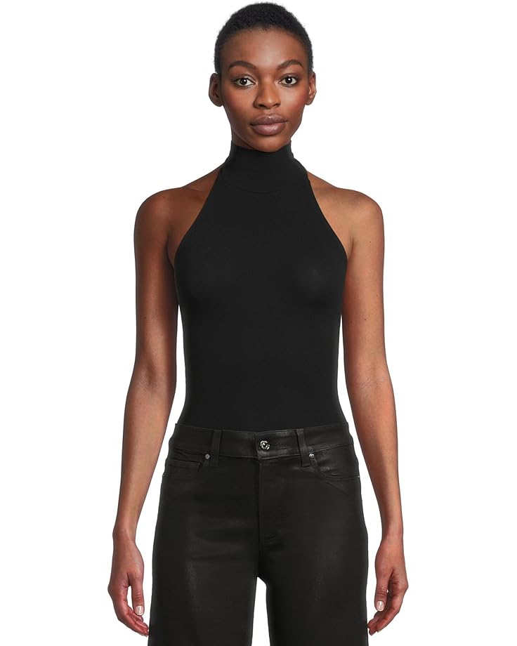 

Женский топ Commando Ballet Turtle Neck Halter Bodysuit, Black