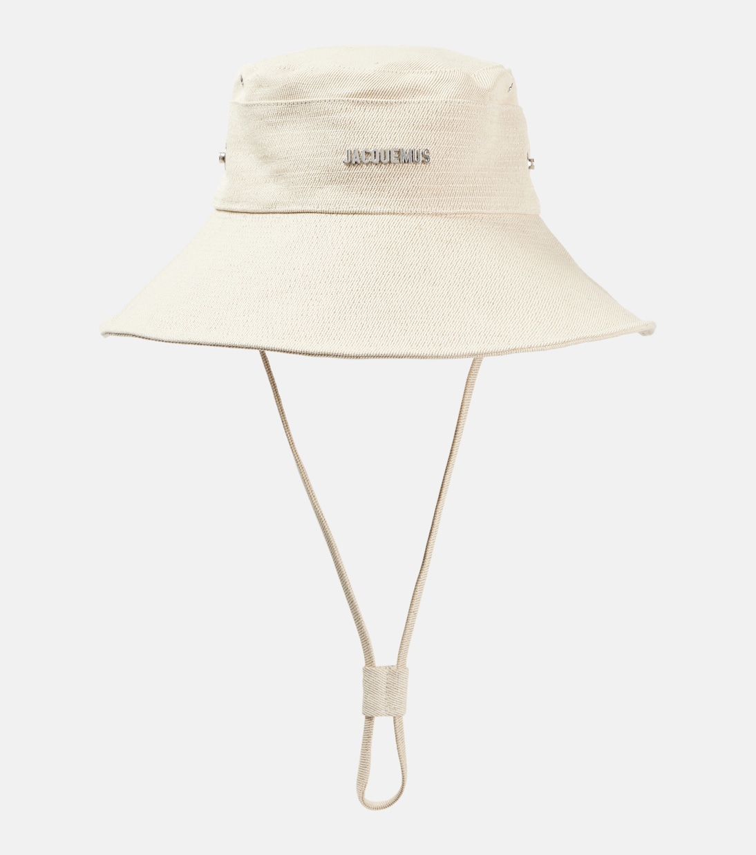 

Джинсовая панама De-Nîmes из льна и хлопка Jacquemus, белый