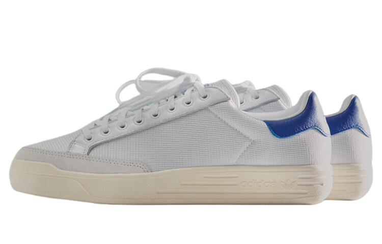 Мужские кроссовки для скейтбординга adidas originals Rod Laver, White/Blue — фото 3