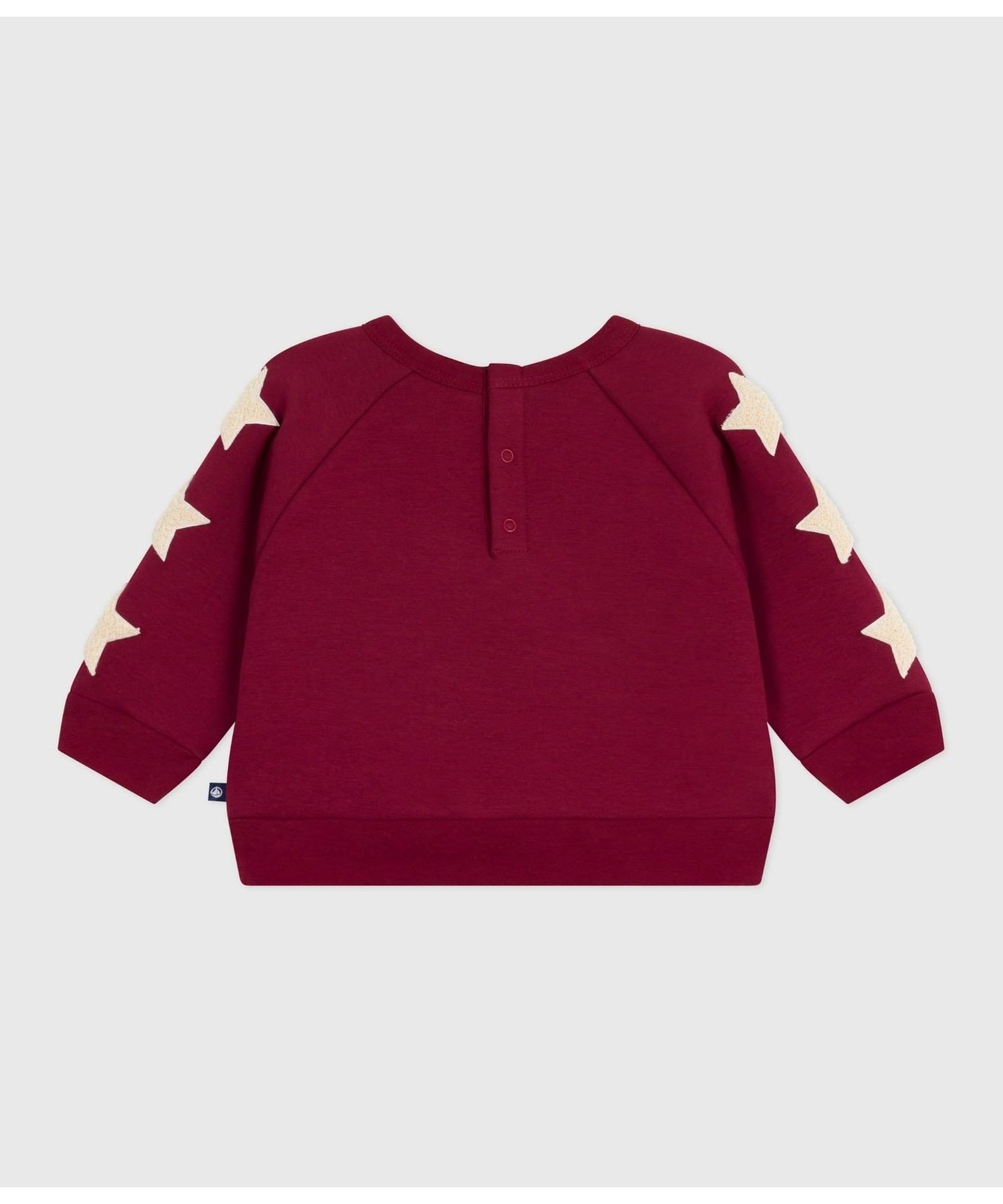 Пуловер из толстовки PETIT BATEAU, Red — фото 4