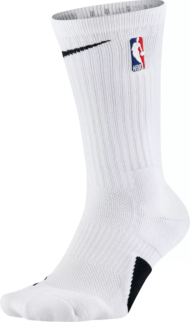 

Белые носки Nike NBA League Elite Crew