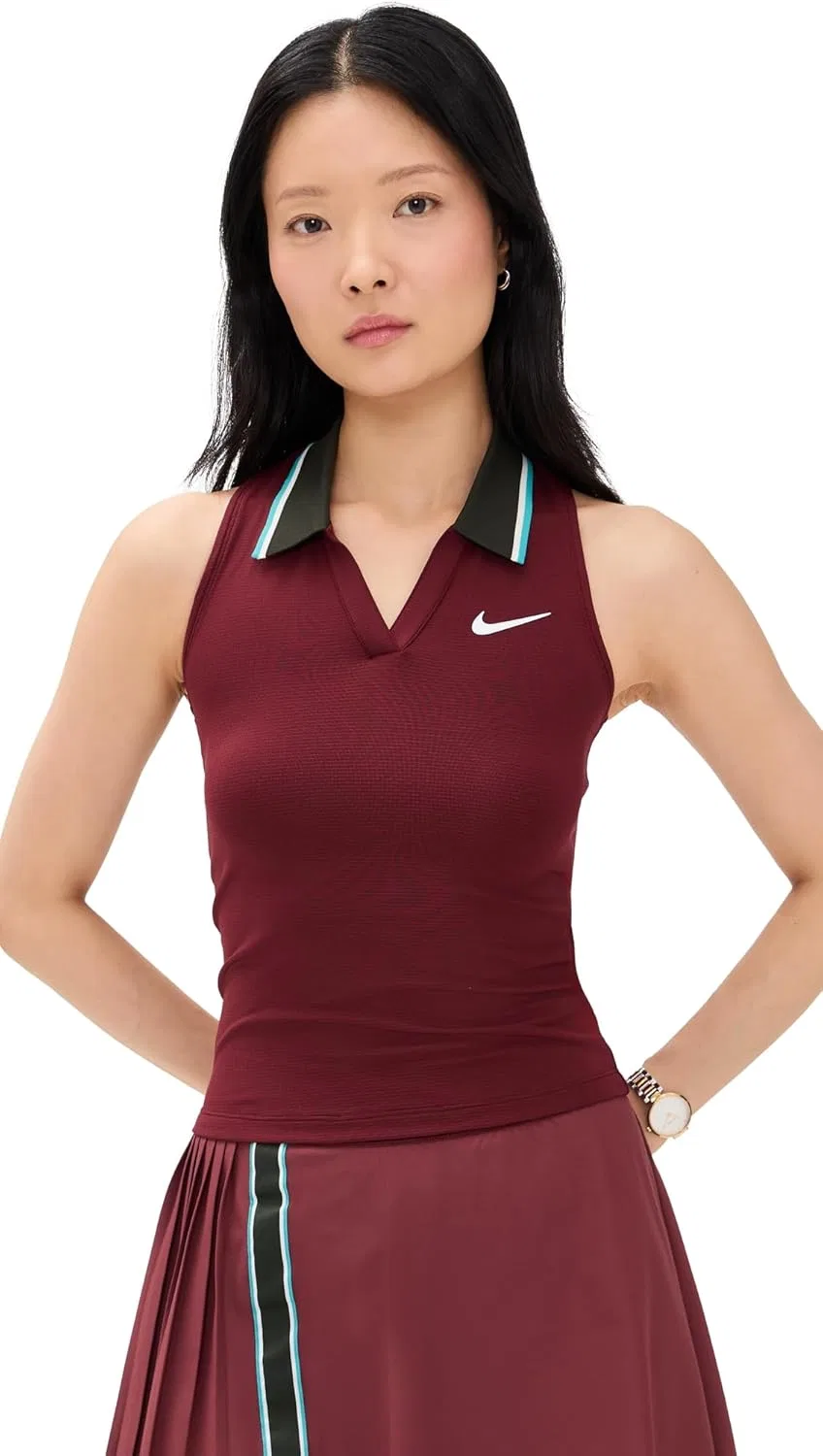 Топ-майка Nike Slam Tank, Dark Team Red