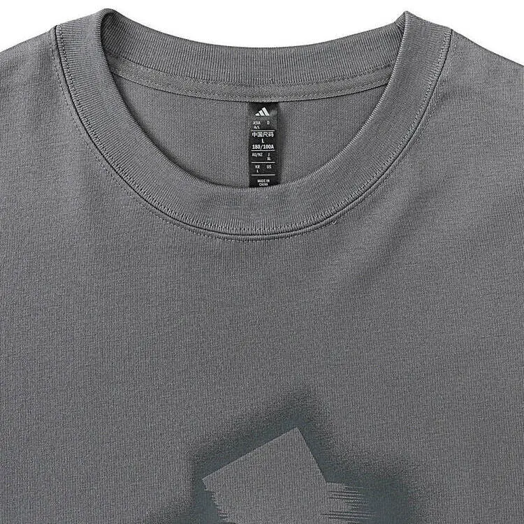 Футболка FOS Collection мужская gray Adidas, серый — фото 3