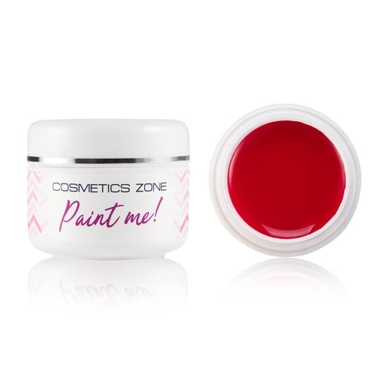 

УФ светодиодная краска 5мл - Красный Поцелуй, Cosmetics Zone, Белый, УФ светодиодная краска 5мл - Красный Поцелуй, Cosmetics Zone
