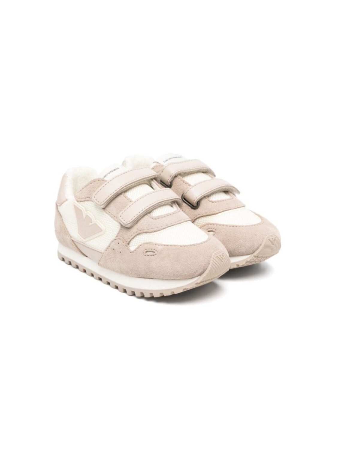 

Кроссовки с логотипом Emporio Armani Kids, коричневый