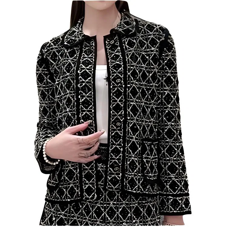 Куртка женская SS25 Black Gold DIOR — фото 4