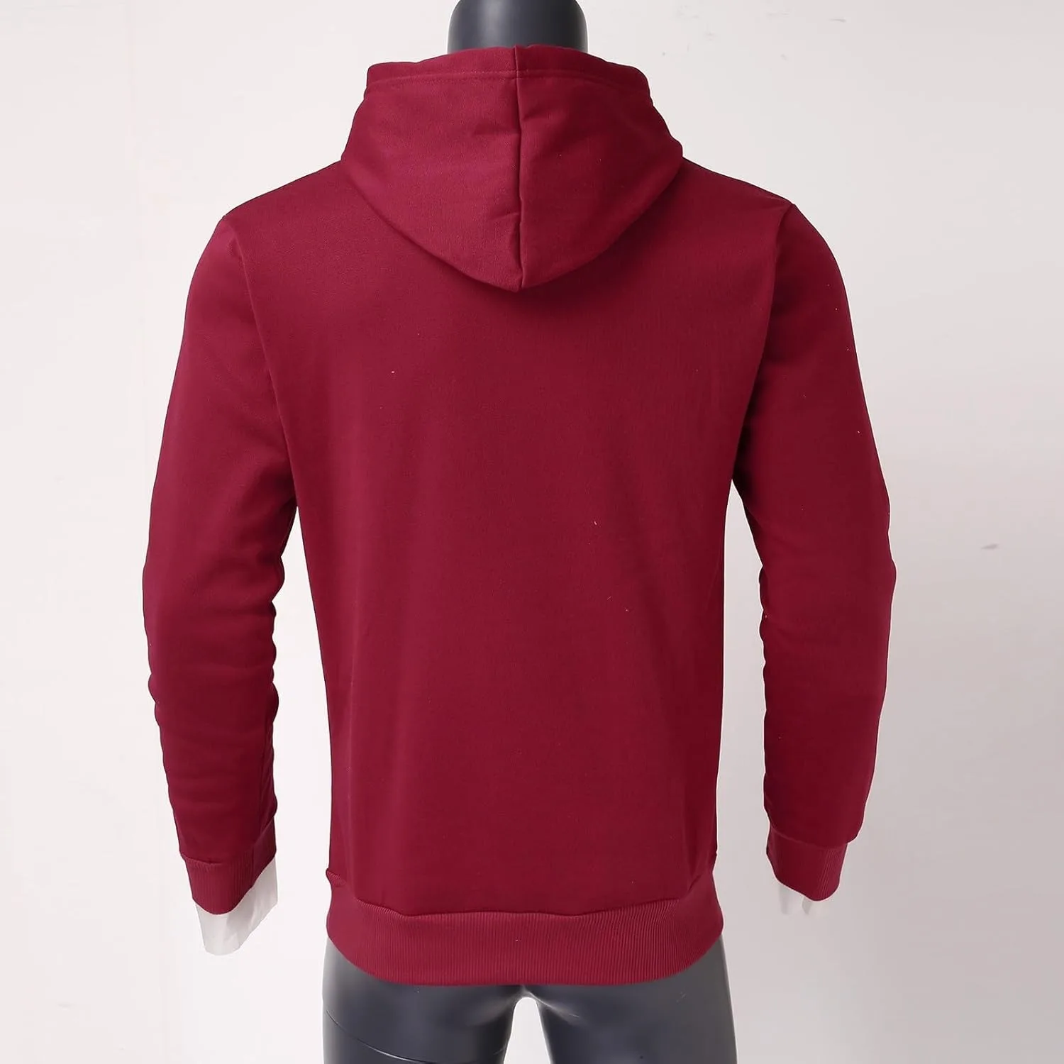 Мужская модная худи Slim Fit с длинными рукавами и капюшоном — фото 4