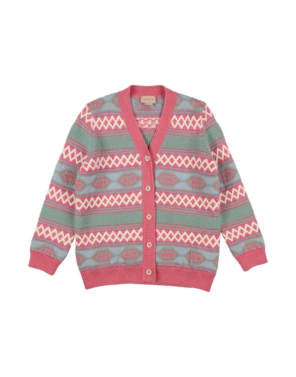 

Кардиган Gucci, бледно-розовый
