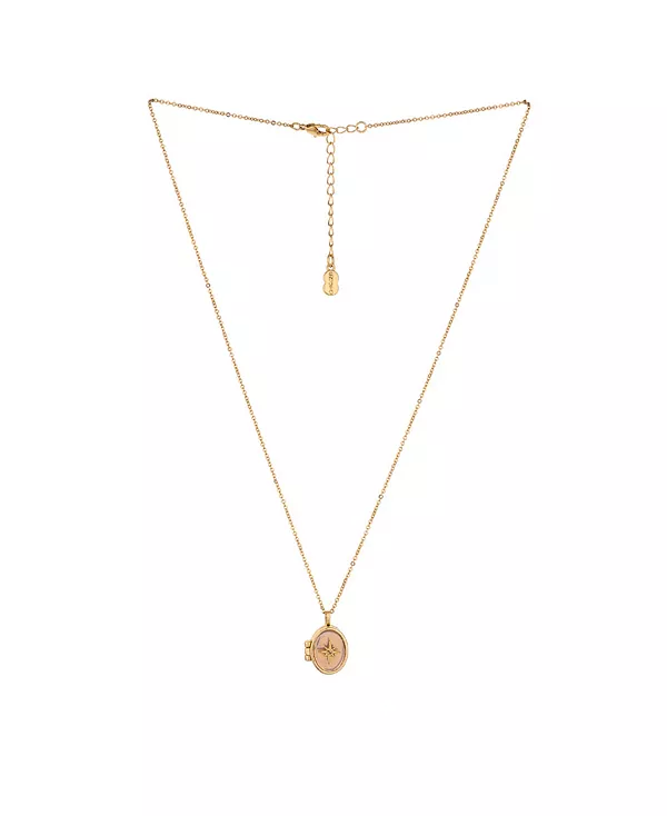 

Ожерелье с каменным медальоном Charged, opal