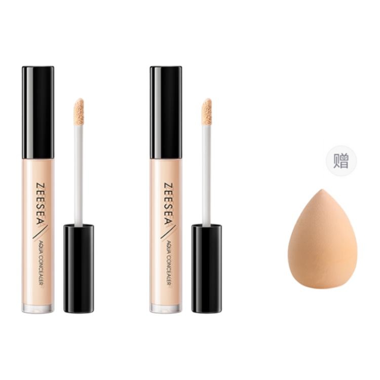 Консилер ZEESEA Aqua Concealer с легкой текстурой, натуральный, 3 г х 2 — фото 2