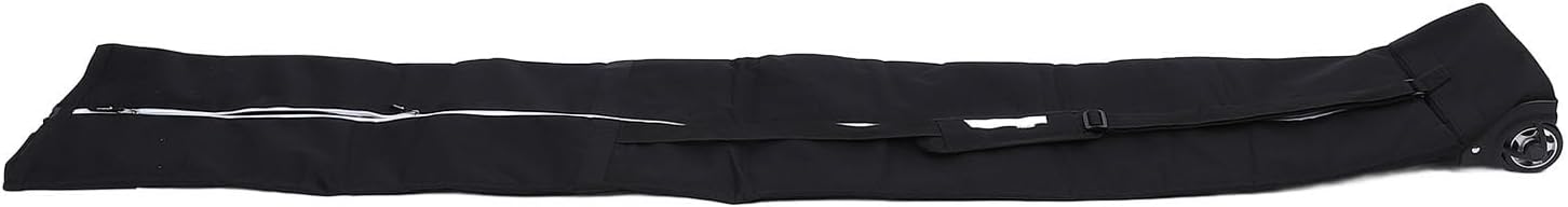 

Мягкий чехол для сноуборда 200 см с колесами - водонепроницаемый чехол из ткани Оксфорд 600D, усиленное решение для транспортировки лыж и сноуборда Saluaqui, #411, Черный, Мягкий чехол для сноуборда 200 см с колесами - водонепроницаемый чехол из ткани Окс