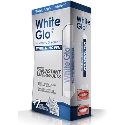 

Отбеливающая ручка серии Diamond с полосками, White Glo