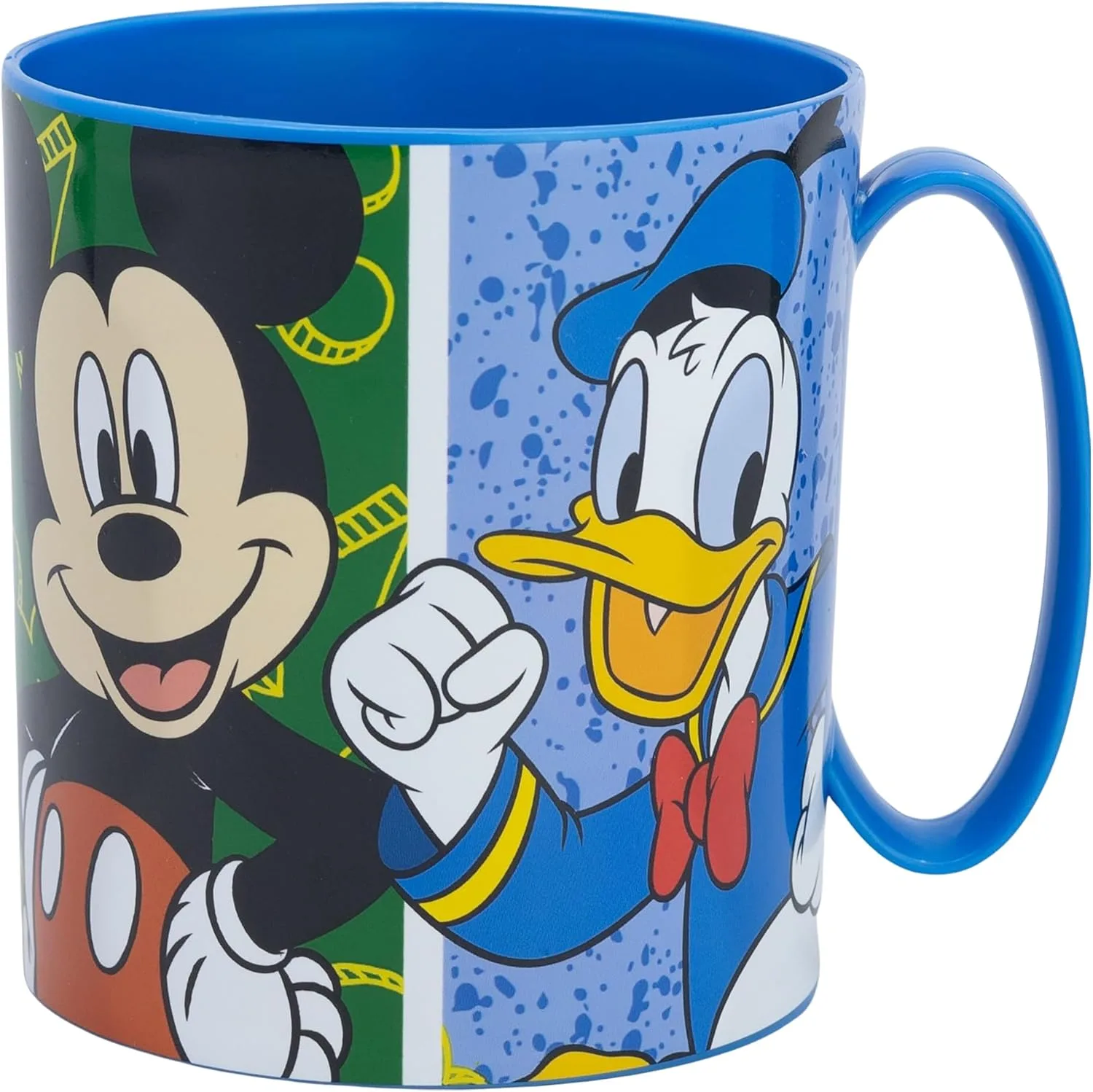 Детская многоразовая пластиковая кружка для микроволновки Stor Mickey 390 мл
