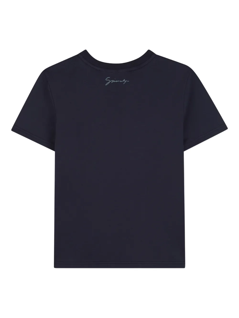 

Футболка с графичным принтом Givenchy Kids, синий