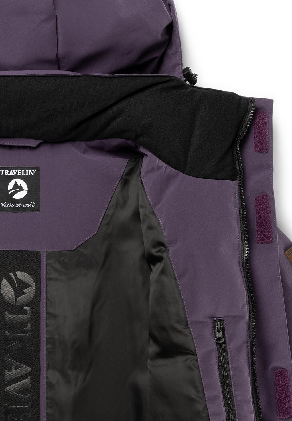 

Легкая куртка THYRA Travelin, фиолетовый