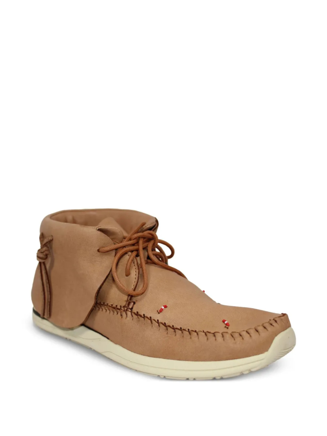 Ботинки-мокасины Visvim FBT с бусинами, коричневый — фото 2