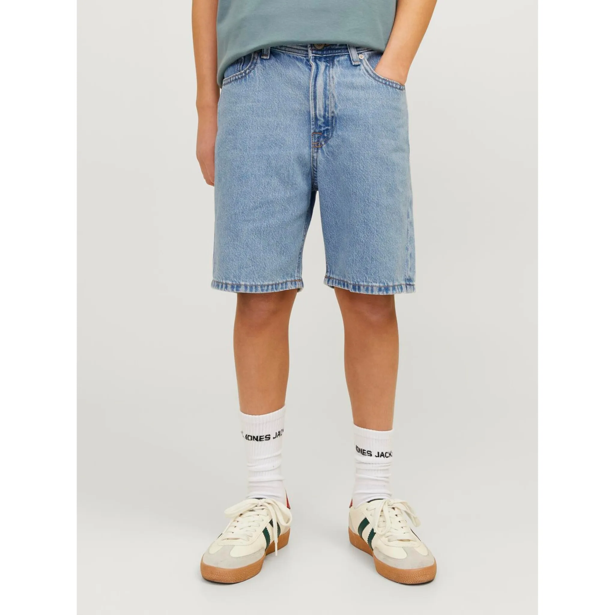 

Джинсовые шорты Jack & Jones для подростков «JJICHRIS JJORIGINAL SHORTS MF 710 SN JNR» Jack & Jones Junior, цвет Blue Denim