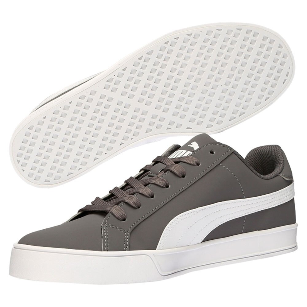 Кроссовки Puma Smash Vulc, серый — фото 4