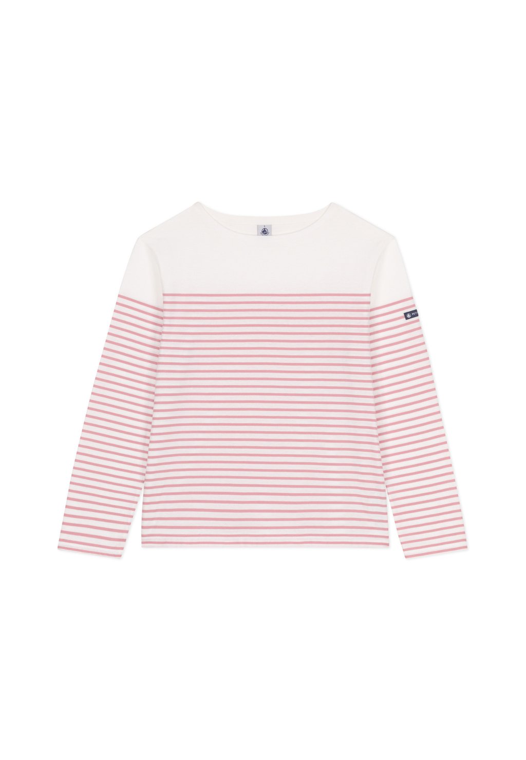 

Футболка с длинным рукавом MARINIERE Petit Bateau, белый