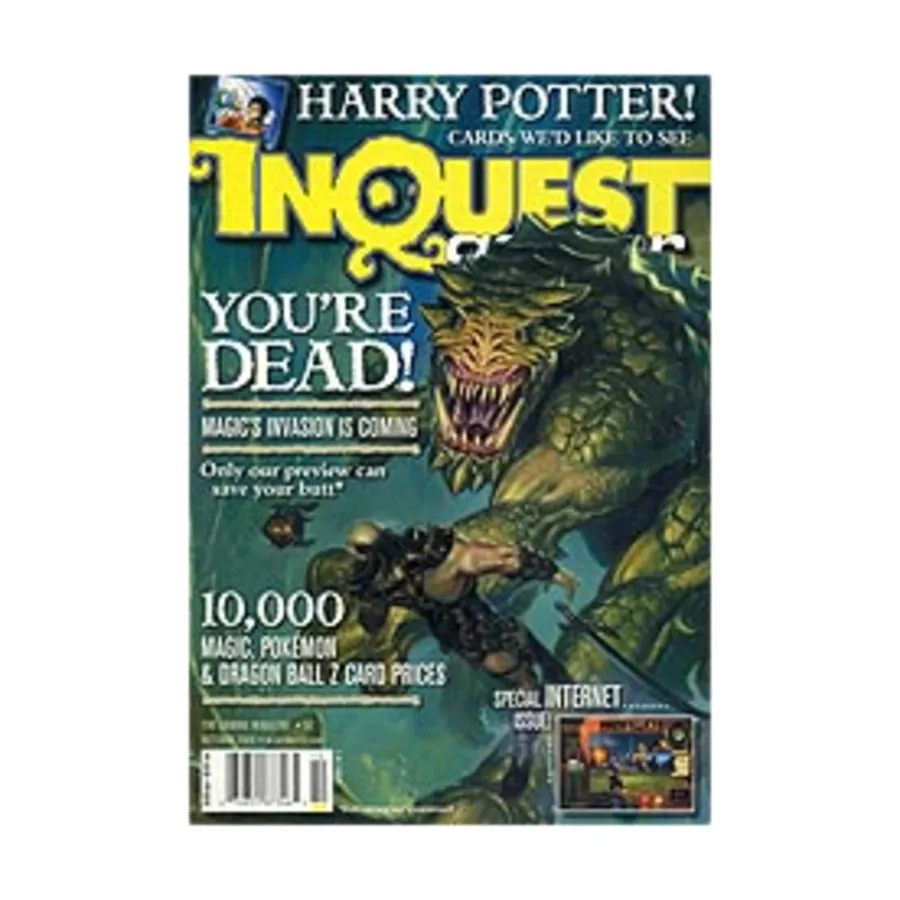 

Журнал #66 "Harry Potter Cards We'd Like to See", InQuest Gamer Magazine