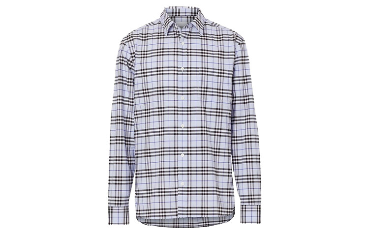 

Рубашка мужская Burberry, голубой
