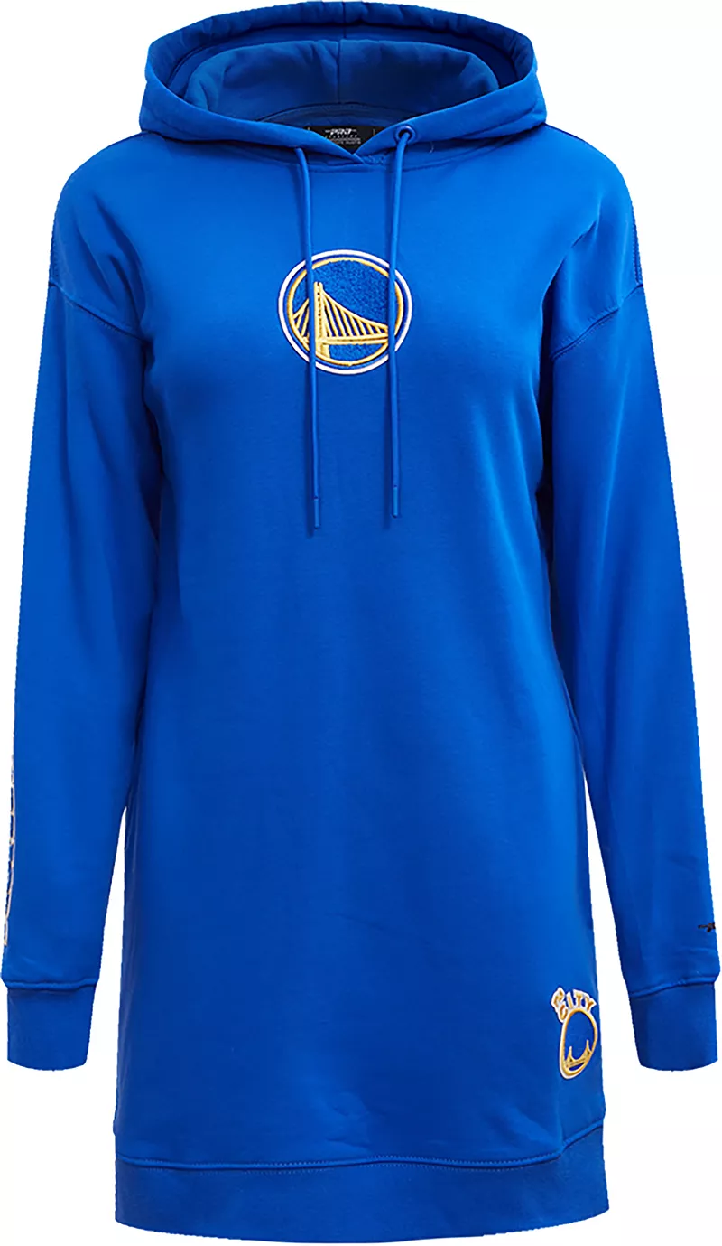 

Женское платье Pro Standard Golden State Warriors Royal с капюшоном