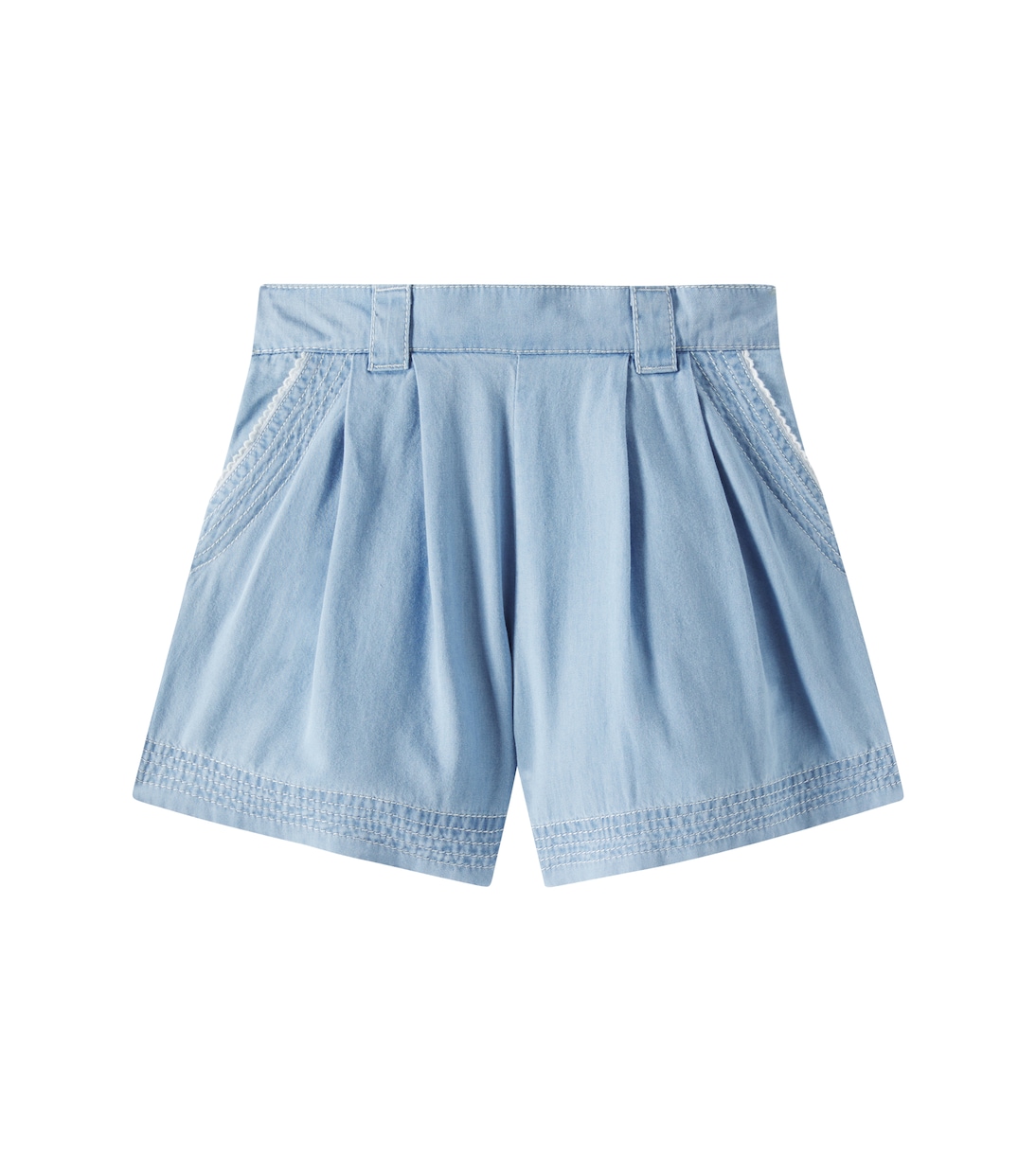 

Джинсовые бермуды Chloé Kids, Bleach