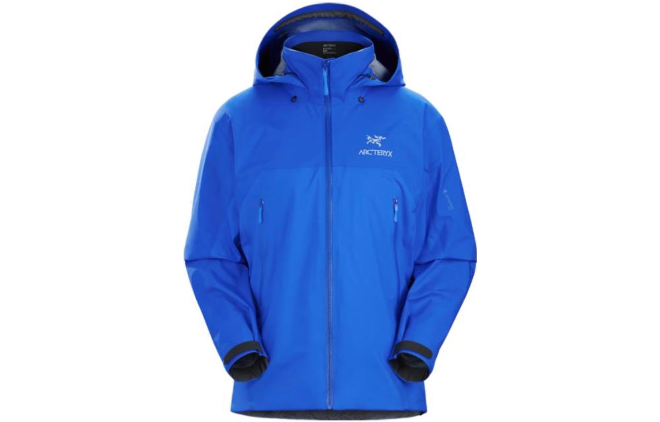 

Arcteryx Ветровка мужская водонепроницаемая ветрозащитная дышащая износостойкая с водоотталкивающей пропиткой, Water Wave Blue/Fluidity