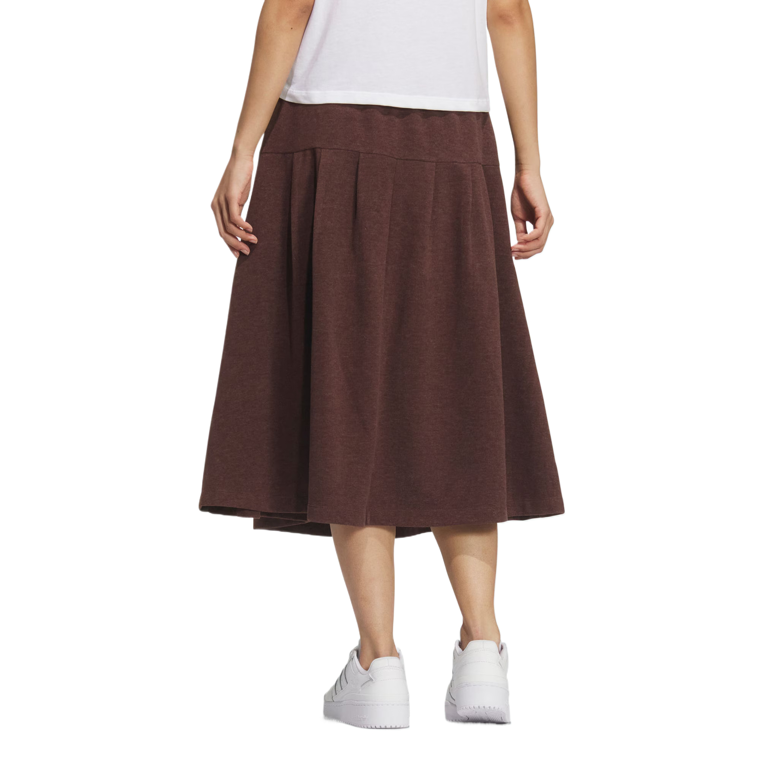 Повседневная длинная юбка женская Adidas Originals, Reddish Umber — фото 4